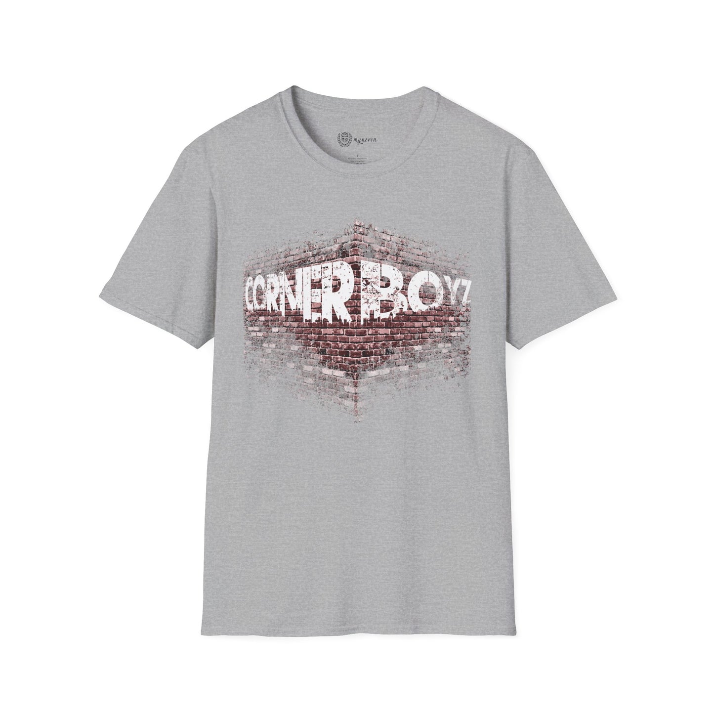 Corner Boyz Unisex grunge T-Shirt - Brick in the Wall