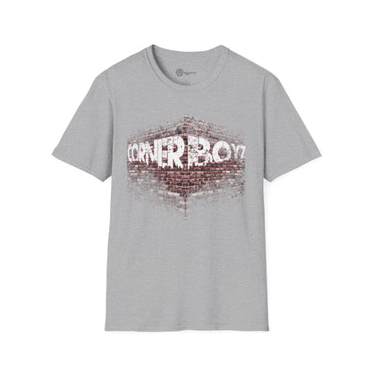 Corner Boyz Unisex grunge T-Shirt - Brick in the Wall