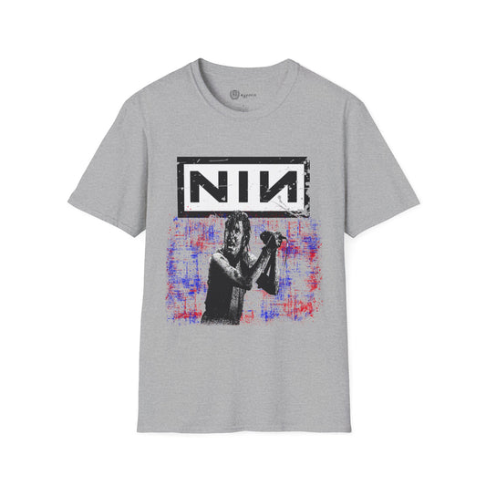Nine Inch Nails Unisex grunge T-Shirt - NIN Woodstock '94
