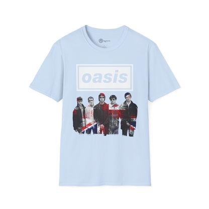 Oasis rock T-Shirt - UK Flag