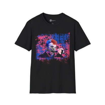 David Bowie T-Shirt - Neon grunge design