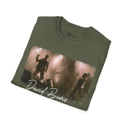David Bowie and Nine Inch Nails Unisex retro T-Shirt - The Outside Tour '95