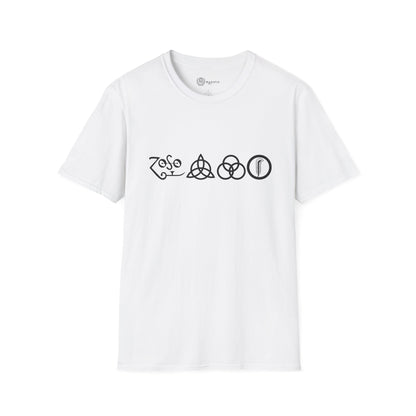 Led Zeppelin Unisex Softstyle T-Shirt - Vintage Rock Band Tee