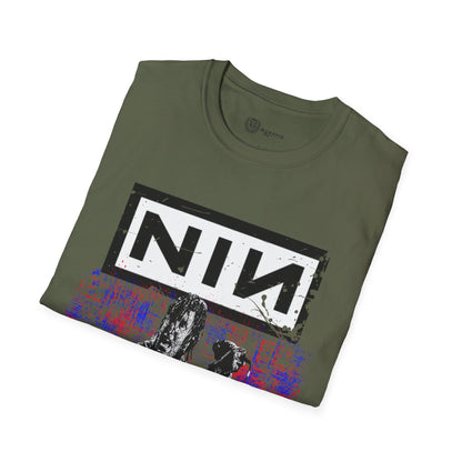 Nine Inch Nails Unisex grunge T-Shirt - NIN Woodstock '94