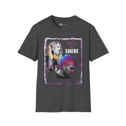 Alice in Chains Unisex Softstyle T-Shirt - Vintage Rock Band Tee