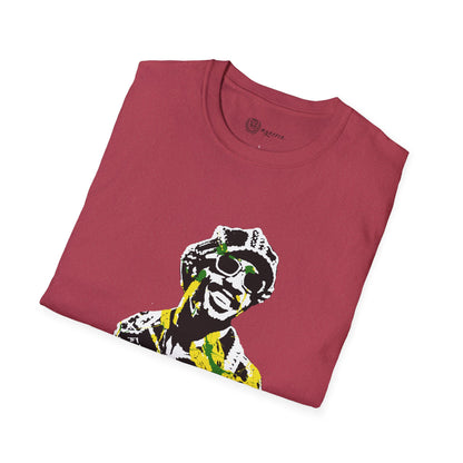 Stevie Wonder Unisex T-Shirt - Stencil design