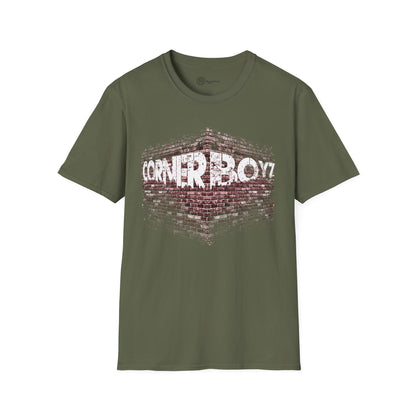 Corner Boyz Unisex grunge T-Shirt - Brick in the Wall