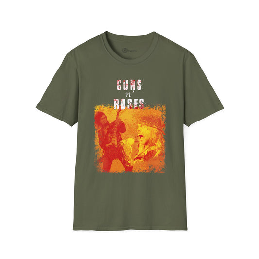 G n' R Logo Rock T-Shirt - November Rain