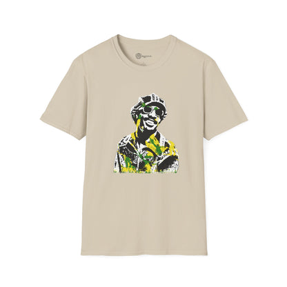 Stevie Wonder Unisex T-Shirt - Stencil design