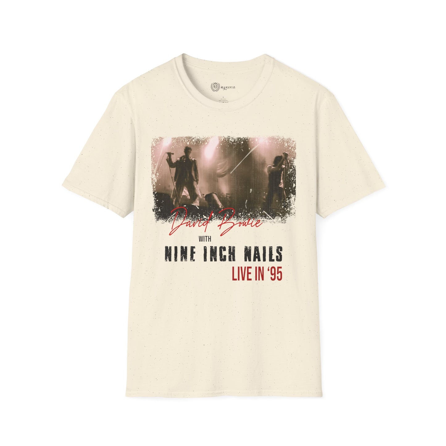 David Bowie and Nine Inch Nails T-Shirt - The Outside Tour '95