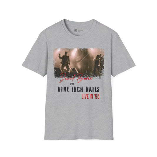 David Bowie and Nine Inch Nails T-Shirt - The Outside Tour '95