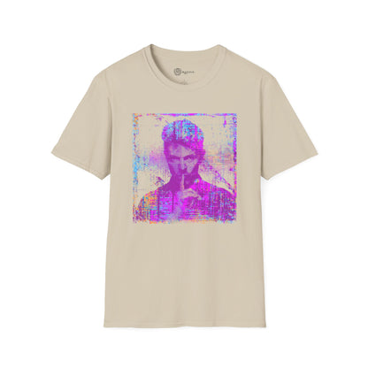 David Bowie Unisex Softstyle T-Shirt - Neon Shhh