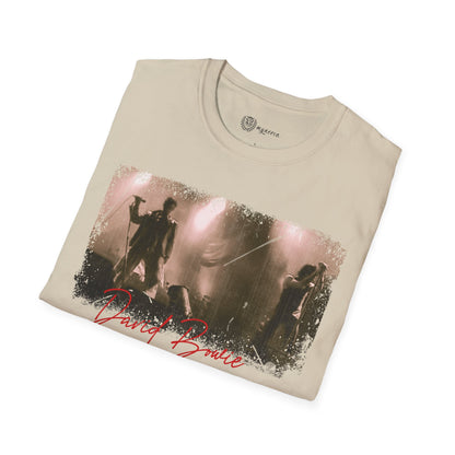 David Bowie and Nine Inch Nails Unisex retro T-Shirt - The Outside Tour '95